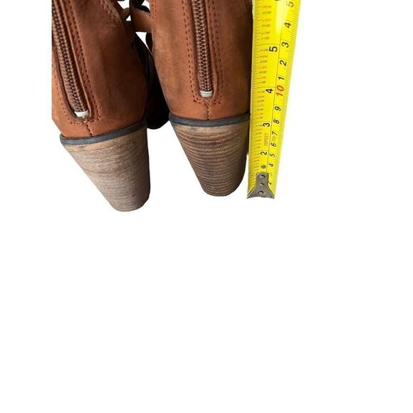 FREE PEOPLE HYBRID STRAPPY LEATHER BOOTIE BOOT TERRACOTTA LEATHER SIZE 8 8.5 US - Picture 13 of 14